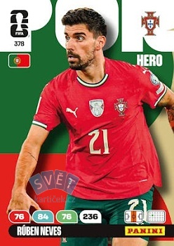 Ruben Neves Portugal Panini FIFA World Cup 2026 Adrenalyn XL #378